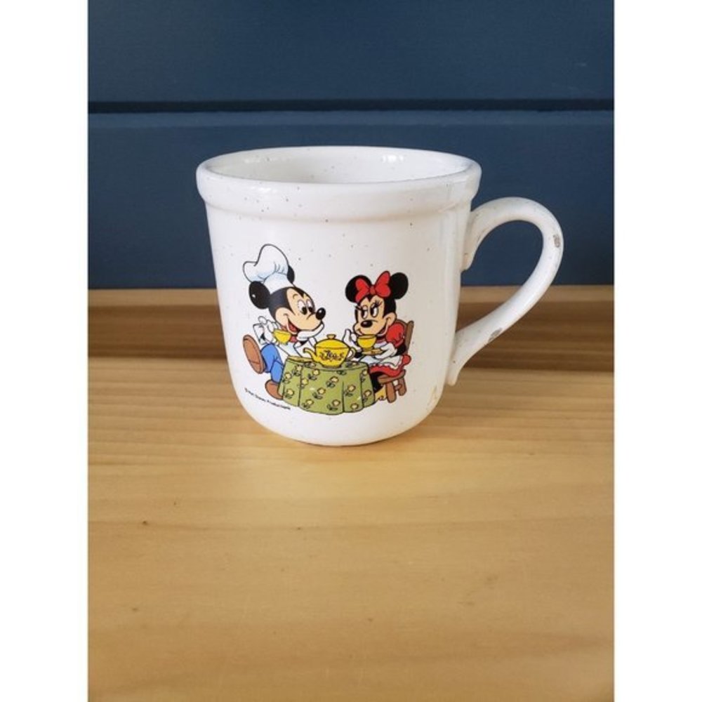 Vintage Mickey and Minnie Mug